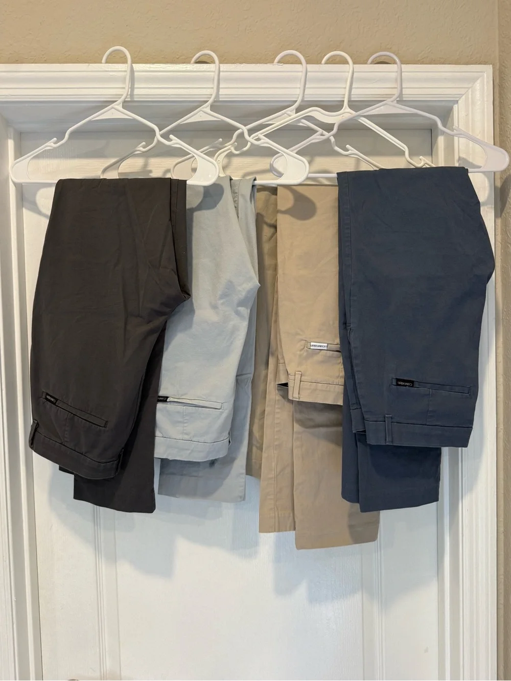 Calvin Klein Pants - Dark Gray, Light Blue, Khaki, Light Khaki, & Navy